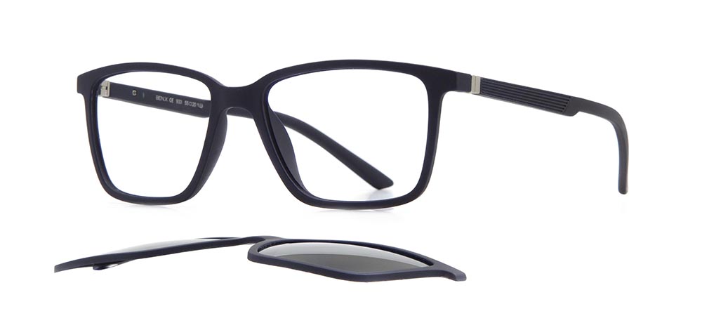 BENX FANTASIA Clipon Teenage Man Rectangular Full-Rimmed Grilamid (TR90) Polarize BXTR90 933-M120